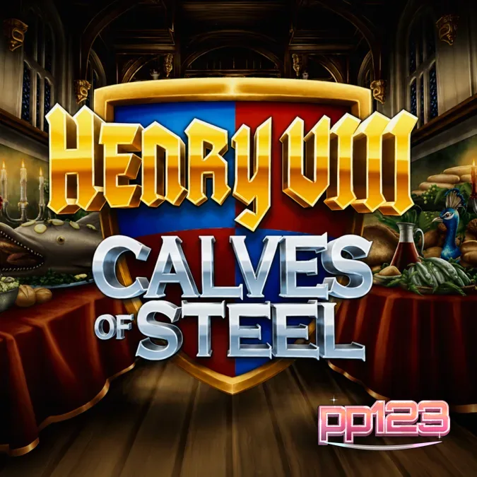Tampilan visual karakter Henry VIII yang sedang berolahraga di dalam slot Henry 8th Calves of Steel