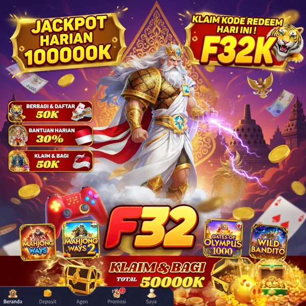 F32 Bonus Member Baru 100%